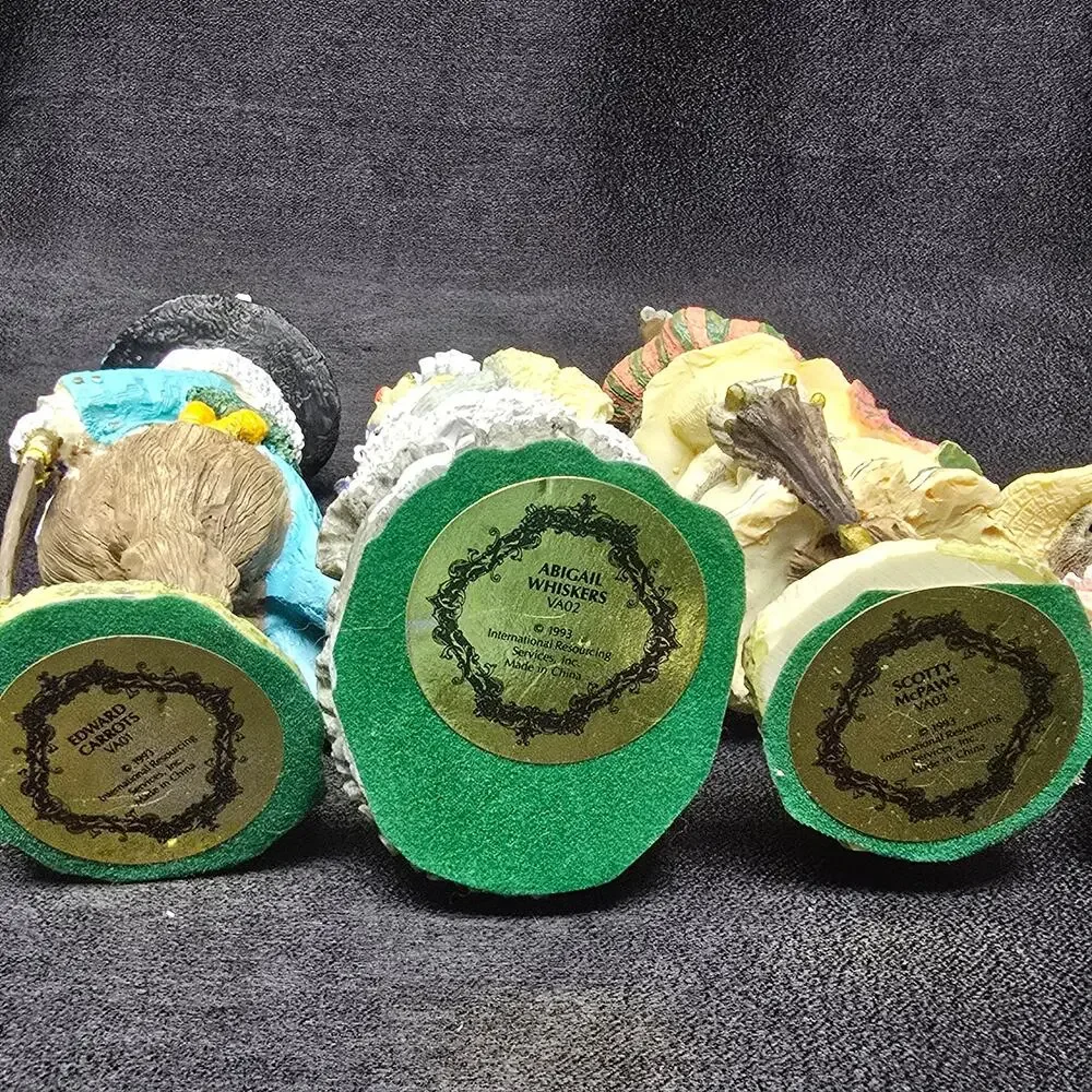 The Victorian Collection Easter Figurines Set of 8 Animal Characters VA01 - VA08